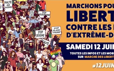 Marche nantaise le 12 juin à 11h pour les libertés et contre les idées d’extrême droite