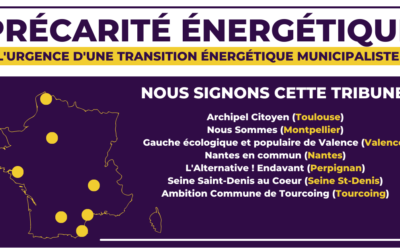 Précarité énergétique : l’urgence d’une transition énergétique municipaliste !